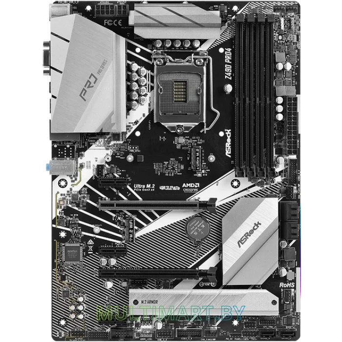 Материнская плата ASRock Z490 Pro4